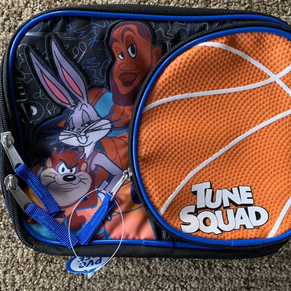 Space Jam lunch bag, new